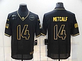 Nike Seahawks 14 DK Metcalf Black Gold 2020 Salute To Service Limited Jersey,baseball caps,new era cap wholesale,wholesale hats